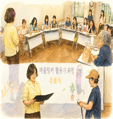 [마음링커] 마음링커 주민활동가 교육과정 수료식